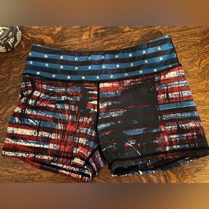IAB American flag shorts